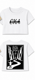 Crop top oversize