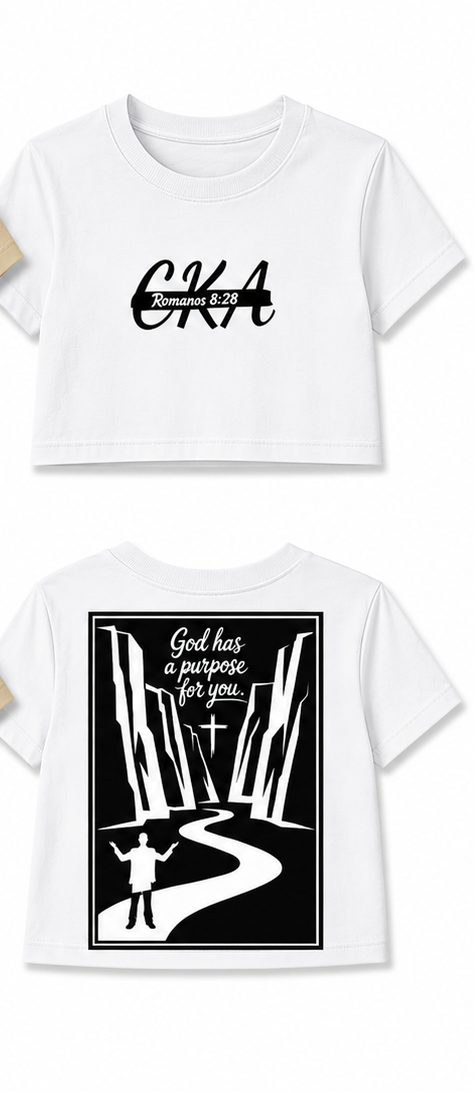 Crop top oversize
